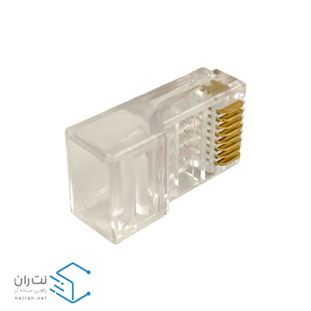 سوکت شبکه امپ Cat6 UTP بسته 100 عددی